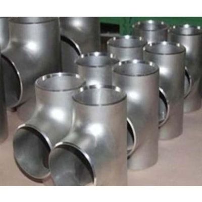 Lighe Silver Grey Forged Steel Pipe Fittings For Extreme Temperatures
