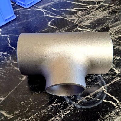 GR1 Titanium Dn200 Pipe Equal Tee For Chemical Fertilizer