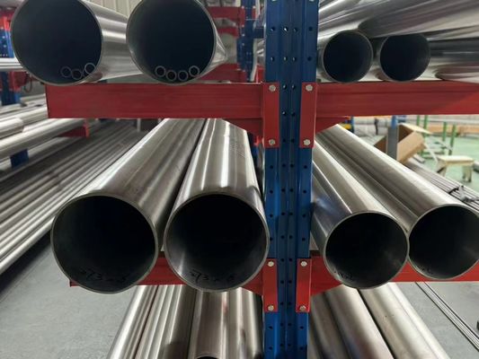 Titanium Gr1 Welded Tube ASTM B338 Titanium Tube With Heavy Wallthickness