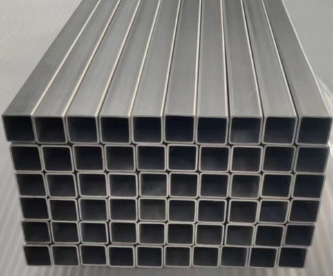 ISO 9001 Certified Producing Titanium Square Tube With Slotted Angles